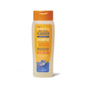 Cantu Flaxseed Sulfate Free Shampoo – Bezsulfátový šampón na kučeravé vlasy 400 ml