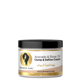 Bounce Curl Avocado & Rose Oil Clump and Define Cream – Bezoplachový krém na definíciu a objem 177 ml