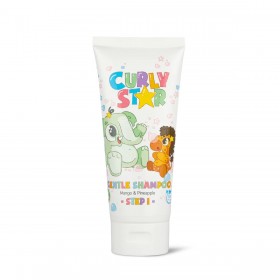 Pretty Curly Girl Curly Star Gentle Shampoo – Jemný šampón pre detské kučery 200 ml