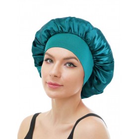 Satin Hair Bonnetabs – Saténová čiapka pre kučeravé vlasy s jemným lemom, menší objem