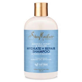 Shea Moisture Manuka Honey & Yogurt Hydrate + Repair Shampoo - Regeneračný šampón 384 ml