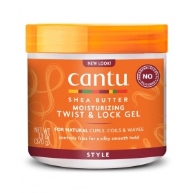 Cantu Natural Moist Twist & Lock Gel - Hydratačný gél pre hebké vlasy 370 g
